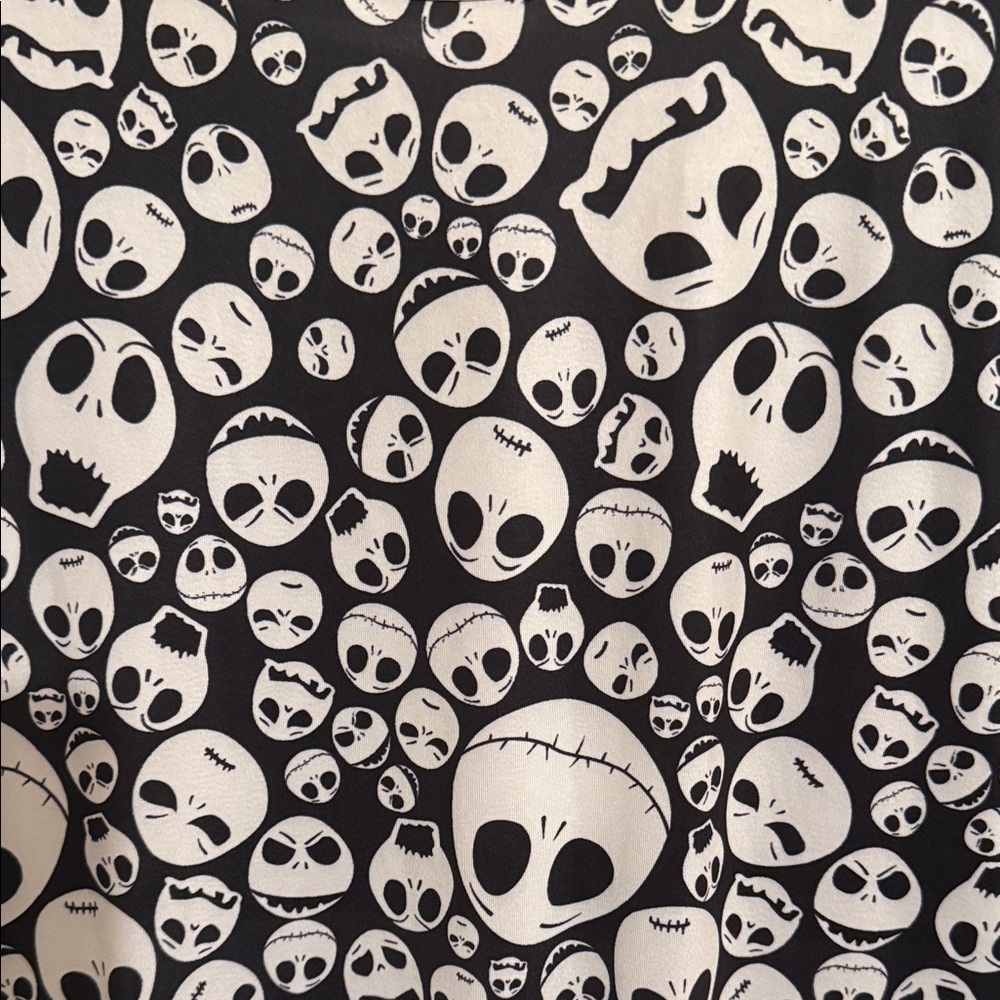 Nightmare Before Christmas Jack Skellington Print Dress - Picture 5 of 5